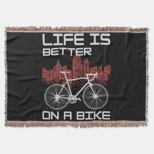 Couverture La vie est meilleure à vélo (Devant)