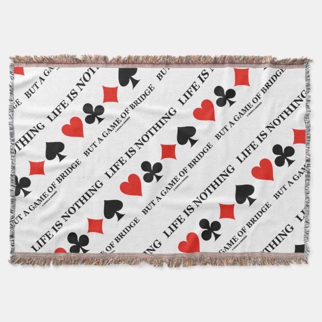 Couverture La vie n'est rien mais un jeu de pont (Devant)