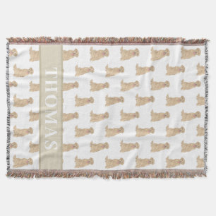 Couverture Labrador personnalisé (Dudley)