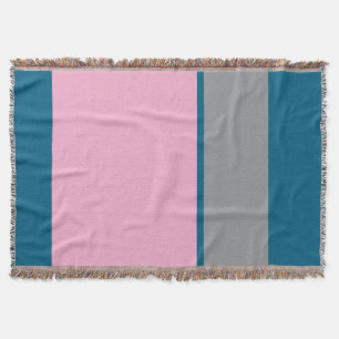 Couverture Lagon Bleu Cosy Jetée Blanche Murugi Décor Maison