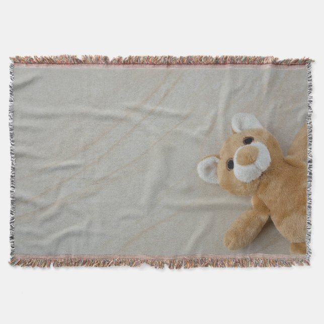 Couverture Lame de lancement de marbre d'ours en peluche (Devant)