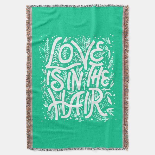 Couverture L'amour vert est dans les cheveux (devant Vertical)