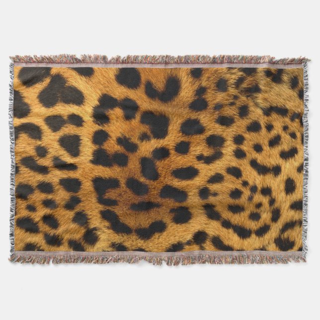 Couverture Lancer l'impression couverture/guépard (Devant)
