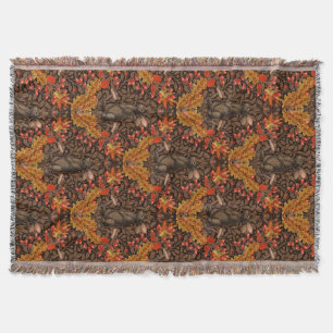 Couverture Lapin d'automne sur brun