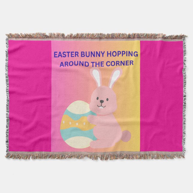 Couverture Lapin de Pâques sautant au coin de la rue (Devant)