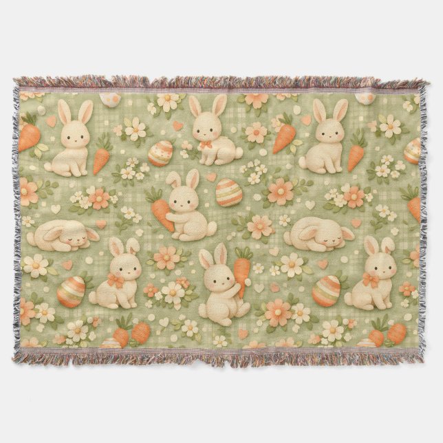 Couverture Lapin Mignon & Cottage Carotte Patron (2) (Devant)