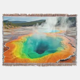 Couverture L'art coloré des sources chaudes de la nature
