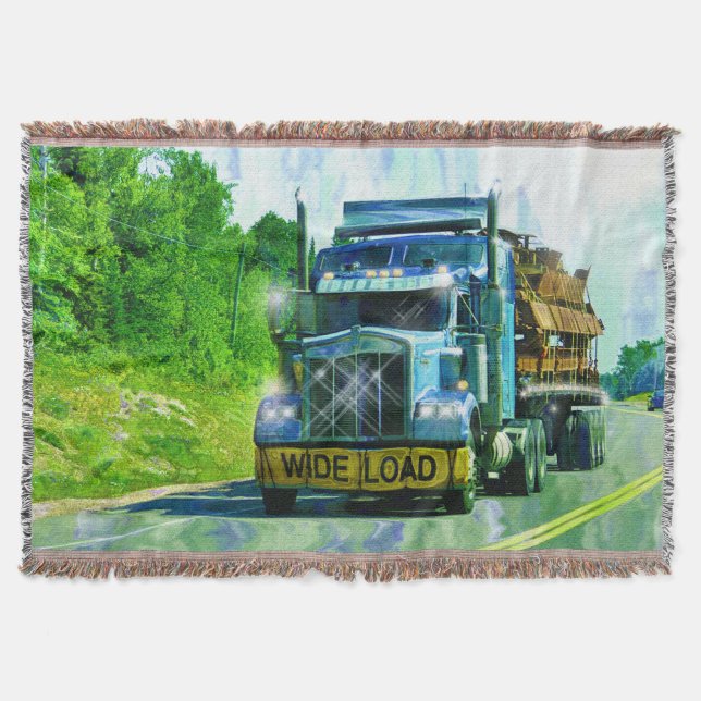 Couverture L'art de charge des Camion-amants larges bleus (Devant)