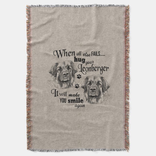 Couverture L'art de Leonberger quand tout échoue citation (devant Vertical)
