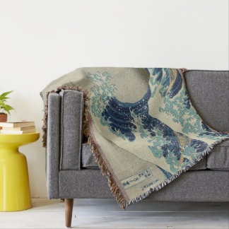 Couverture L'art japonais vintage, la grande vague de Hokusai