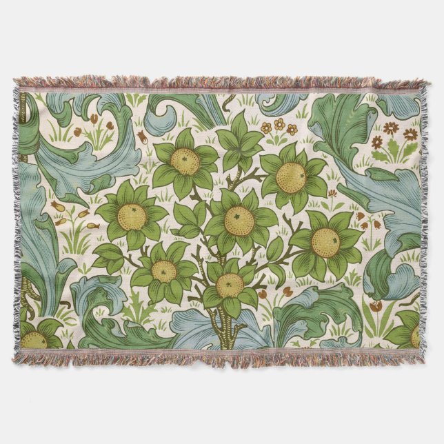 Couverture L'art nouveau du motif de verger de William Morris (Devant)