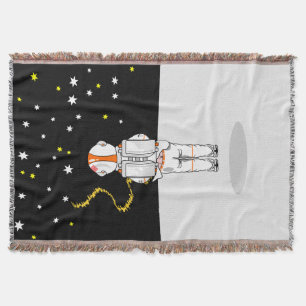 Couverture L'astronaute attrape une courte Weight dans l'espa