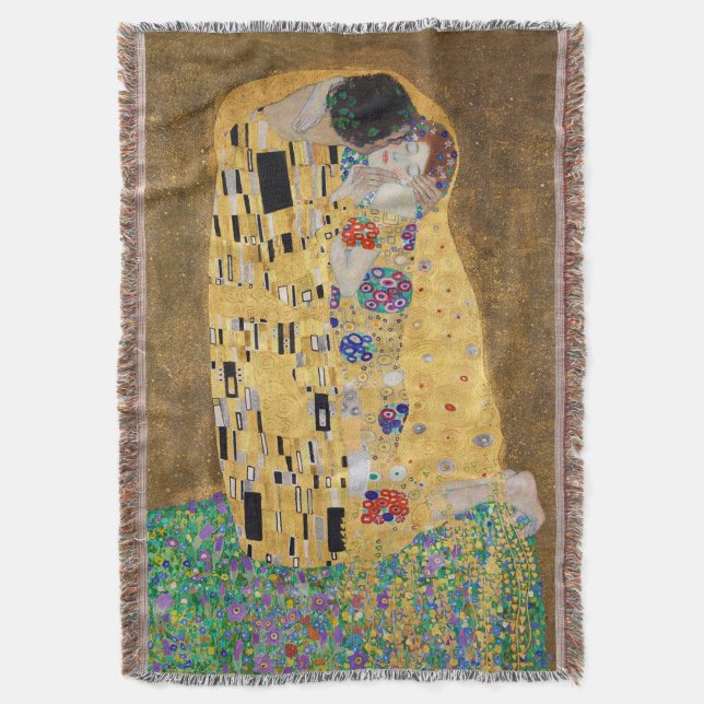 Couverture Le Baiser par Gustav Klimt (devant Vertical)