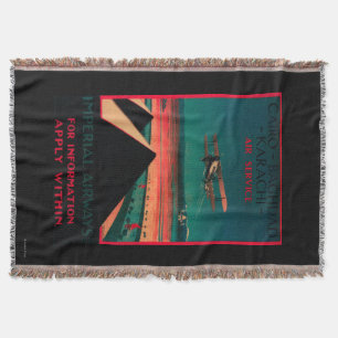 Couverture Le Caire - Bagdad - poster vintage d'air de