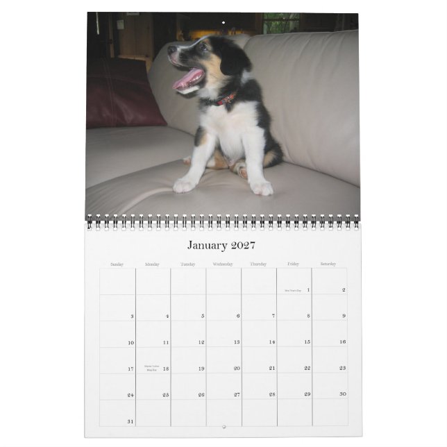 Couverture, Le Calendrier Jack-Jack 2007, Corley's (Jan 2027)