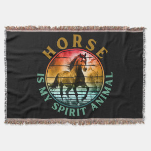 Couverture Le cheval est mon animal spirituel