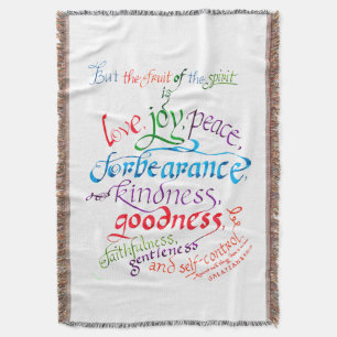 Couverture Le fruit de l'Esprit Bible Verse