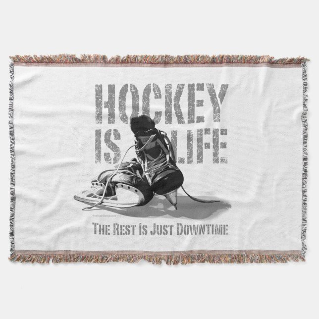 Couverture Le hockey est la vie (Devant)