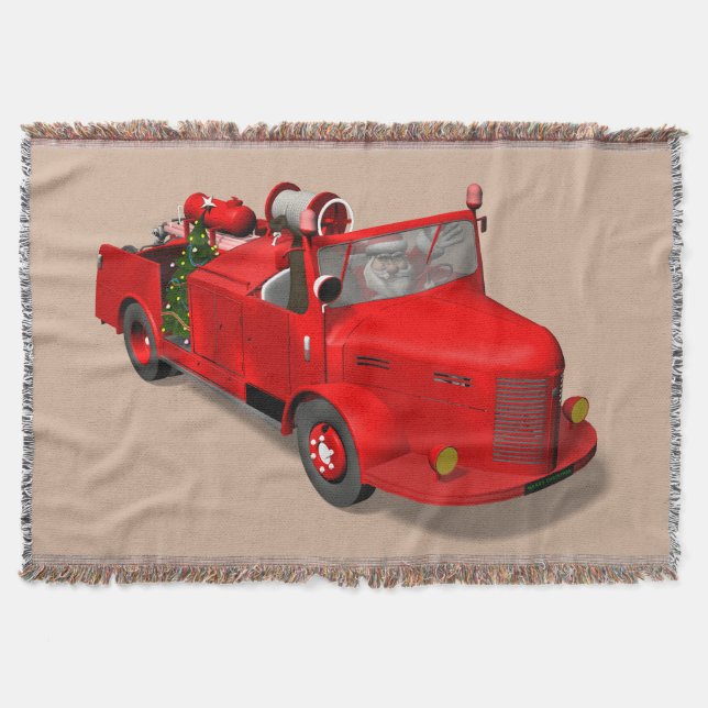 Couverture Le Père Noël Doux Dans Le Moteur De Feu (Devant)