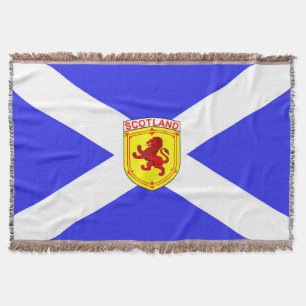 Couverture L'Ecosse, lion effréné, drapeau antique de