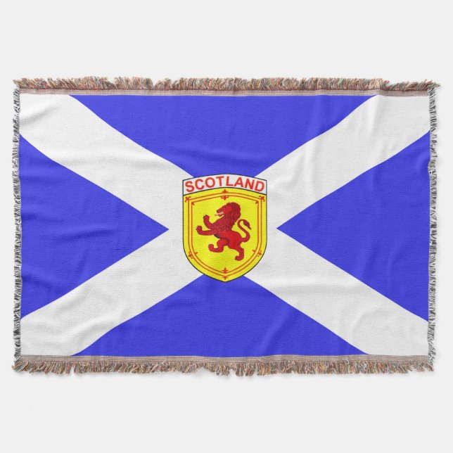 Couverture L'Ecosse, lion effréné, drapeau antique de (Devant)