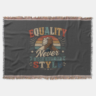 Couverture L'égalité ne se démode jamais Vintage Fierté Equ
