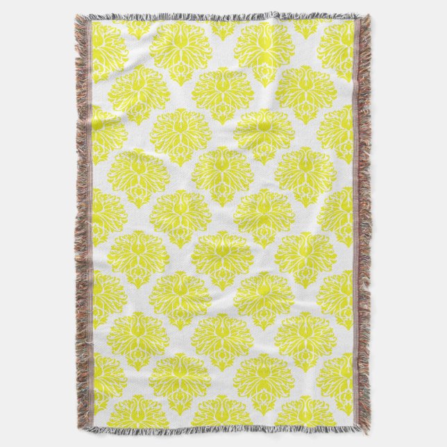 Couverture Lemon Elegant Damask (devant Vertical)