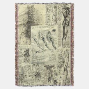 Couverture Leonardo da Vinci - Croquis d'anatomie humaine