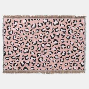 Couverture Léopard Print, Léopard Spots, Rose Léopard