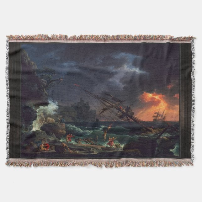 Couverture L'épave de Claude Joseph Vernet (Devant)
