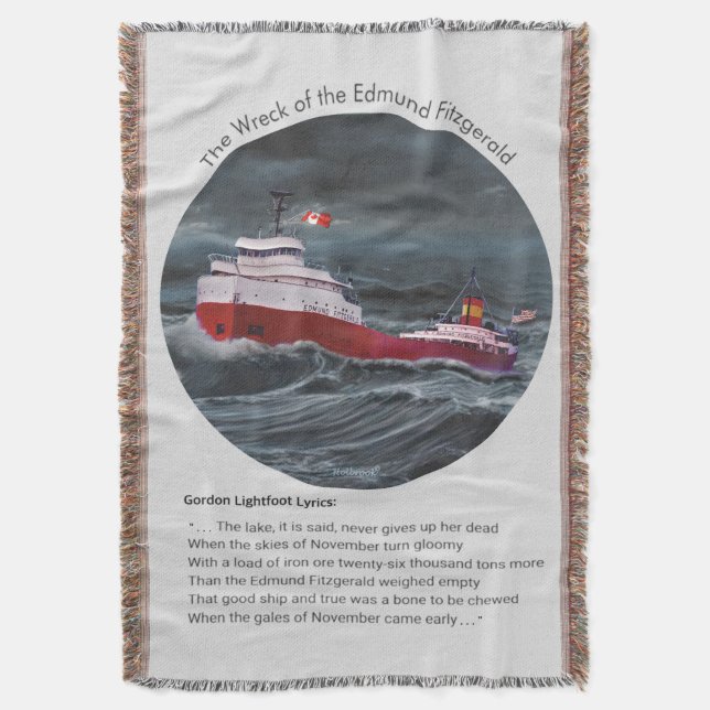 COUVERTURE L'ÉPAVE DE L'EDMUND FITZGERALD (devant Vertical)