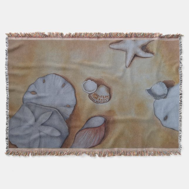 Couverture Les coquillages en bord de mer (Devant)