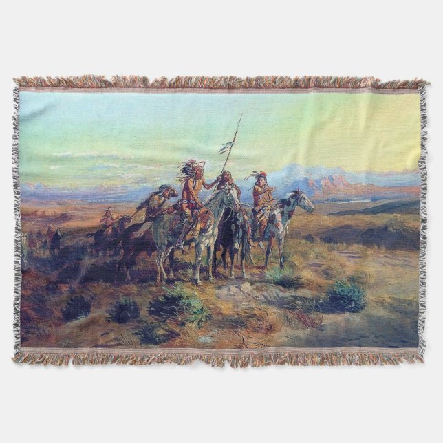 Couverture Les éclaireurs par Charles Marion Russell 1902 (Devant)