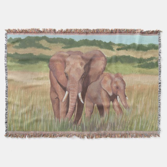 Couverture Les éléphants sur la marche (Devant)