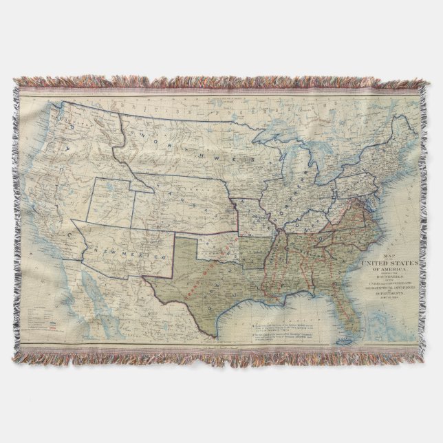 Couverture Les Etats-Unis en juin 1864 (Devant)