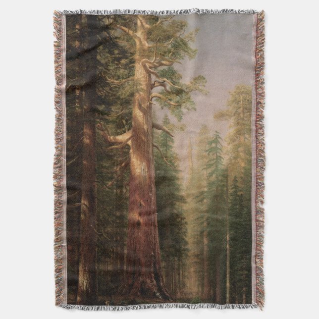 Couverture Les Grands Arbres, Mariposa Grove, CA de Bierstadt (devant Vertical)