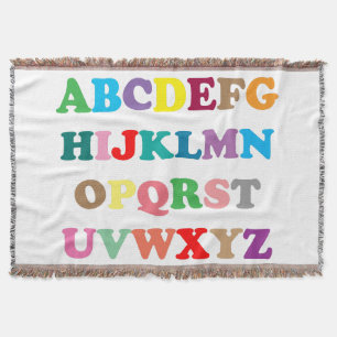 Couverture Les lettres colorées d'ABC