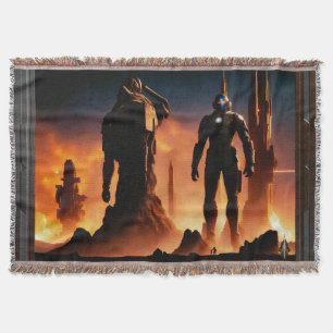 Couverture Les Titans d'Arkeros AI Concept Art par Xzendor7