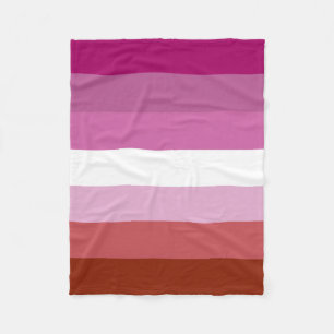 Couverture lesbienne d'ouatine de drapeau