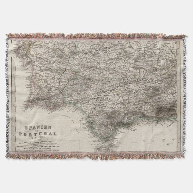 Couverture L'Espagne et le Portugal, quatre feuilles (Devant)