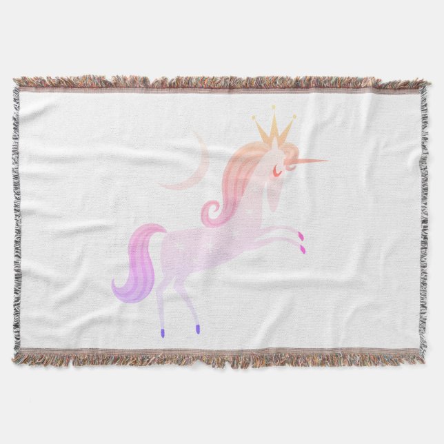 Couverture licorne magique (Devant)