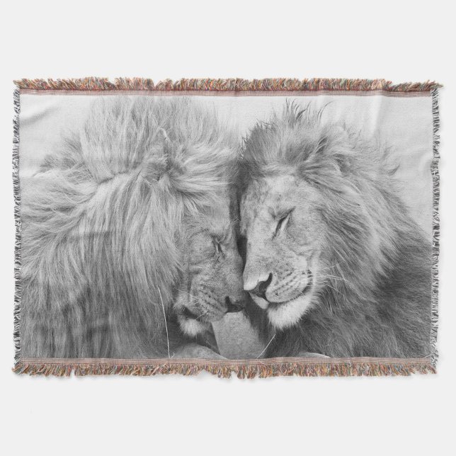 Couverture Lion Couple Thant (Devant)
