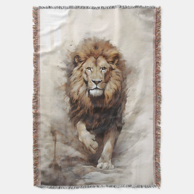 Couverture Lion de marche majestueux (devant Vertical)
