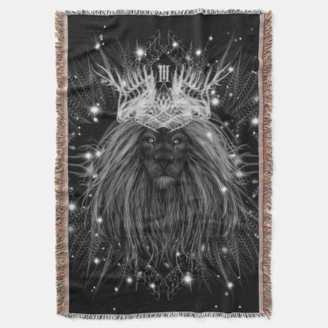 Couverture Lion d'étoile avec monogramme de couronne (devant Vertical)