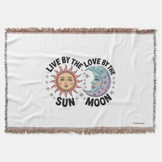 Couverture Live by the Sun Love by the Moon Retro Tote Bag