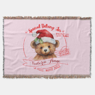 Couverture Livraison spéciale bébé fille rose