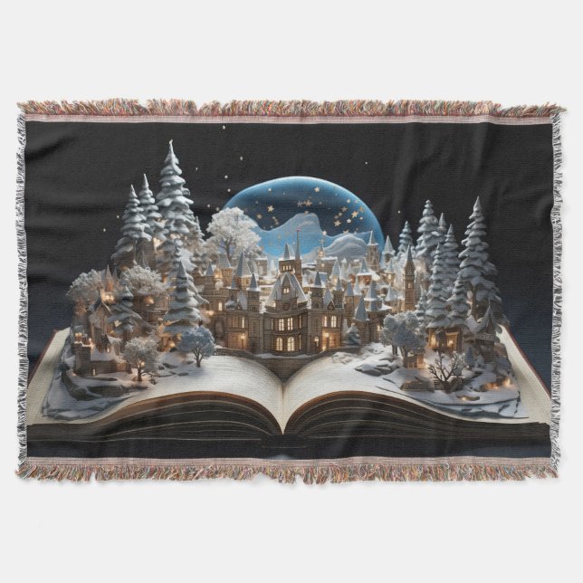 Couverture Livre de Noël Snow-Globe Village (Devant)