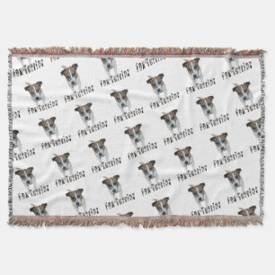 Couverture Logo Fox Terrier Et Fox Terrier, Blanc