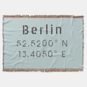 Couverture Longitude de la Latitude de Berlin