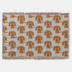Couverture Longue Haired Dachshund Motif   Chiens de Wiener